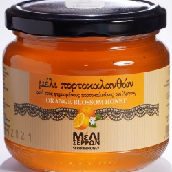 ΜΕΛΙ ΣΕΡΡΩΝ ΠΟΡΤΟΚΑΛΑΝΘΩΝ 450gr