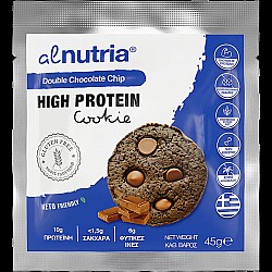 ΜΠΙΣΚΟΤΟ HIGH PROTEIN DOUBLE CHOCOLATE 45gr ALNUTRIA Χ/ΓΛΟΥΤΕΝΗ
