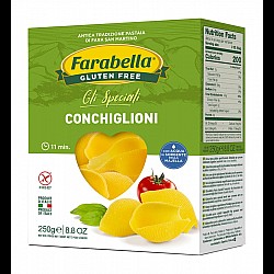 CONCHIGLIONI ΚΑΛΑΜΠΟΚI-ΡΥΖΙ 250gr FARABELLA Χ/ΓΛΟΥΤΕΝΗ