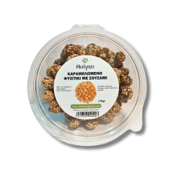 ΚΑΡΑΜΕΛΩΜΕΝΟ ΦΥΣΤΙΚΙ ΜΕ ΣΟΥΣΑΜΙ 170gr (ΤΑΠΕΡ)