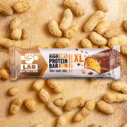 ΜΠΑΡΑ XL PEANUT BUTTER 80gr 40% PROTEIN - LAB NUTRITION