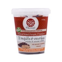 ΜΠΙΣΚΟΤΑ ΜΕ ΣΤΑΦΙΔΑ ΚΑΙ ΣΟΥΣΑΜΙ 170gr ΧΩΡΙΣ ΖΑΧΑΡΗ ΟΙΚΟΠΑΛ ΒΙΟ