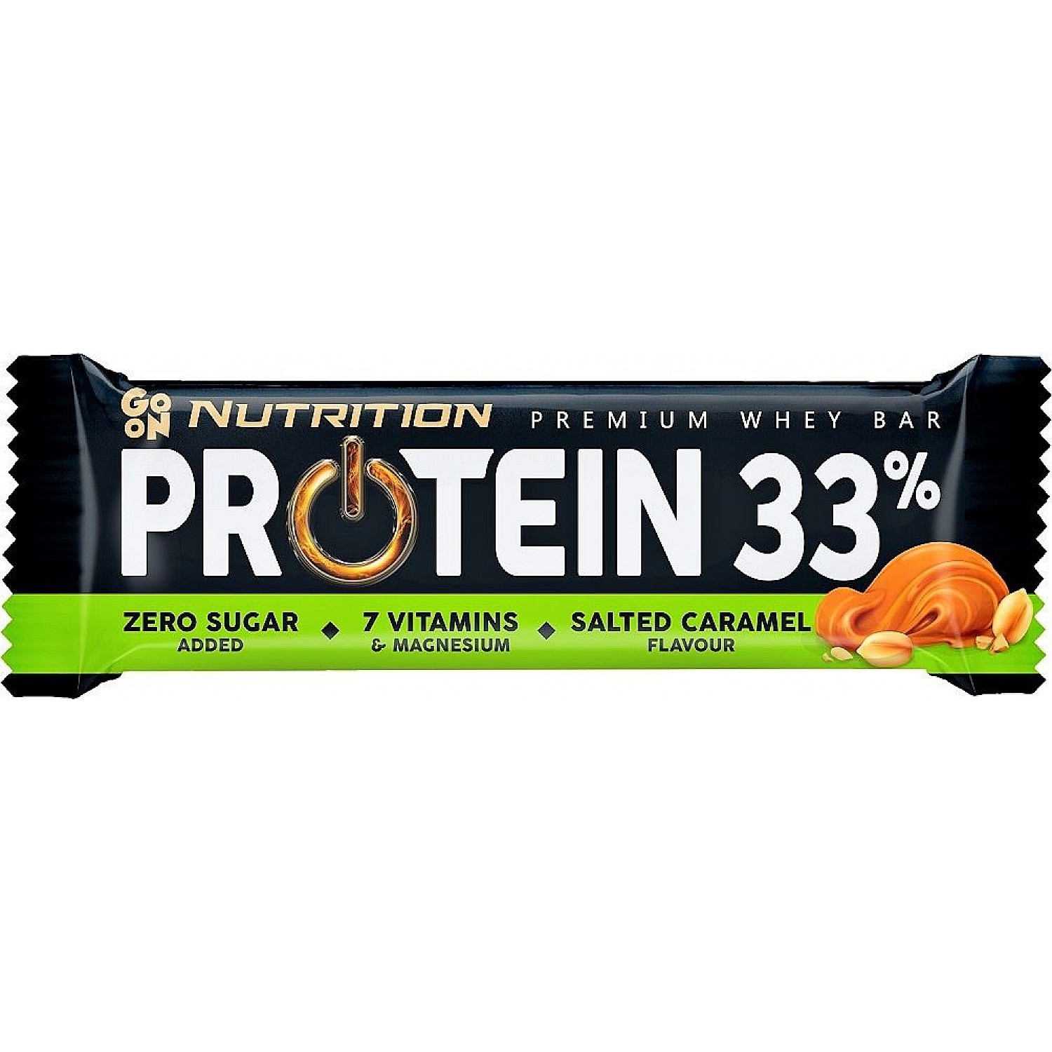 ΜΠΑΡΑ PROTEIN 33% ΚΑΡΑΜΕΛΑ 50gr GO ON