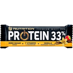 ΜΠΑΡΑ PROTEIN 33% ΒΑΝΙΛΙΑ 50gr GO ON