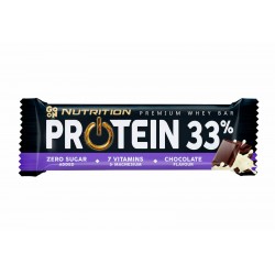 ΜΠΑΡΑ PROTEIN 33% ΣΟΚΟΛΑΤΑ 50gr GO ON