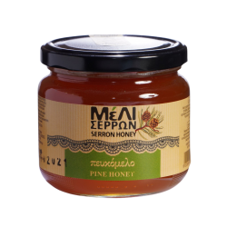 ΜΕΛΙ ΣΕΡΡΩΝ ΠΕΥΚΟ 450gr