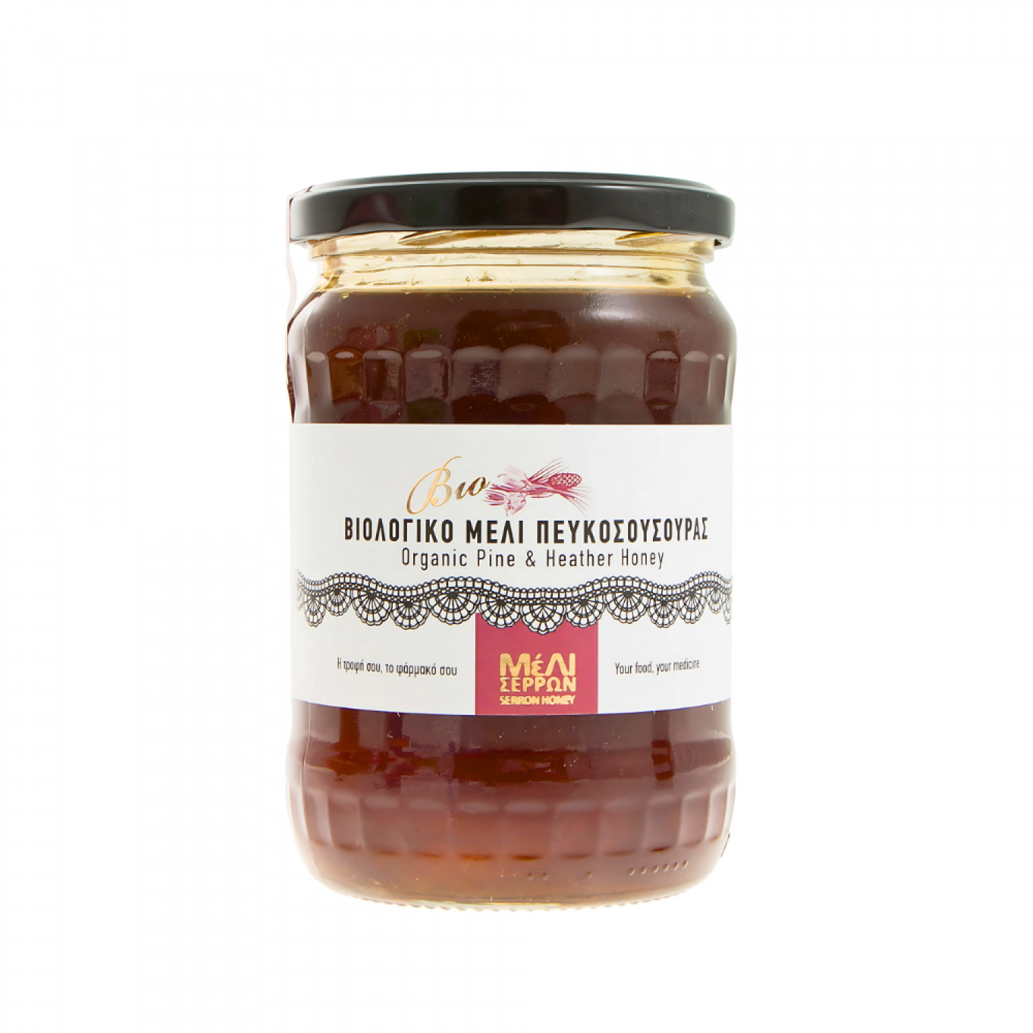 ΜΕΛΙ ΣΕΡΡΩΝ ΠΕΥΚΟΣΟΥΣΟΥΡΑ BIO 700gr 