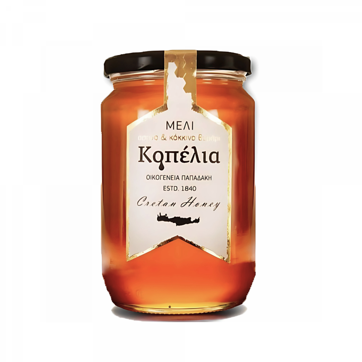 ΜΕΛΙ ΑΣΠΡΟ & ΚΟΚΚΙΝΟ ΘΥΜΑΡΙ 950gr ΚΡΗΤΗΣ ΠΑΠΑΔΑΚΗ