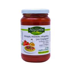 ΣΑΛΤΣΑ ΤΟΜΑΤΑΣ ΓΙΑ ΖΥΜΑΡΙΚΑ 360gr ΑΛΜΩΠΙΑ