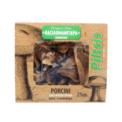 ΜΑΝΙΤΑΡΙΑ PORCINI ΑΠΟΞΗΡΑΜΕΝΑ 25gr PILTSIS