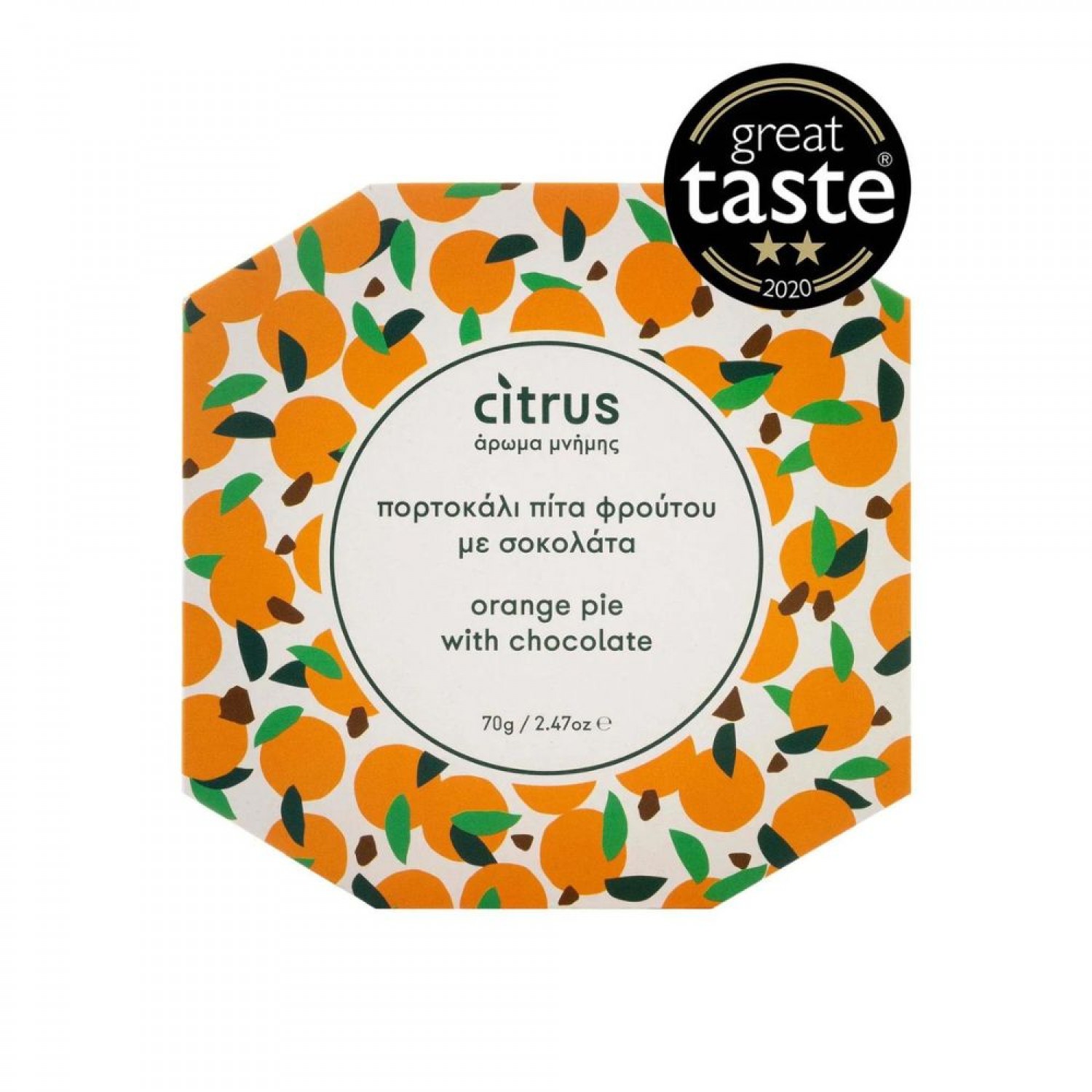 ΠΙΤΑ ΦΡΟΥΤΟΥ ΜΕ ΠΟΡΤΟΚΑΛΙ & ΣΟΚΟΛΑΤΑ 70gr CITRUS