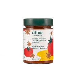 ΣΑΛΤΣΑ ΝΤΟΜΑΤΑΣ ΜΕ ΓΛΥΚΑΝΙΣΟ ΚΑΙ ΜΕΛΙ 280gr CITRUS