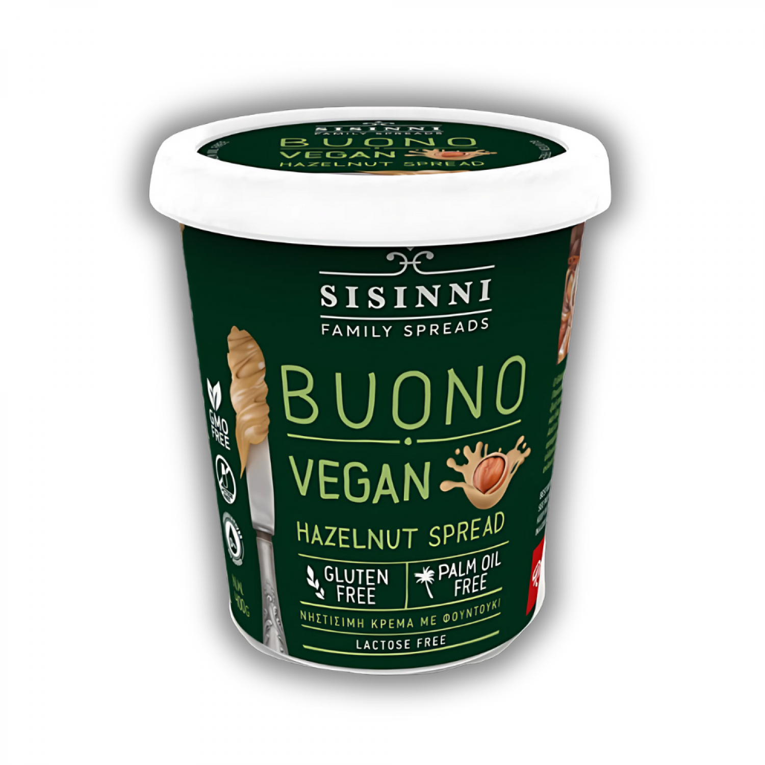 ΝΗΣΤΙΣΙΜΗ ΚΡΕΜΑ ΦΟΥΝΤΟΥΚΙΟΥ BUONO FAMILY 400gr SISINNI VEGAN