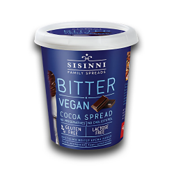 ΝΗΣΤΙΣΙΜΗ BITTER ΚΡΕΜΑ ΚΑΚΑΟ FAMILY 400gr SISINNI VEGAN