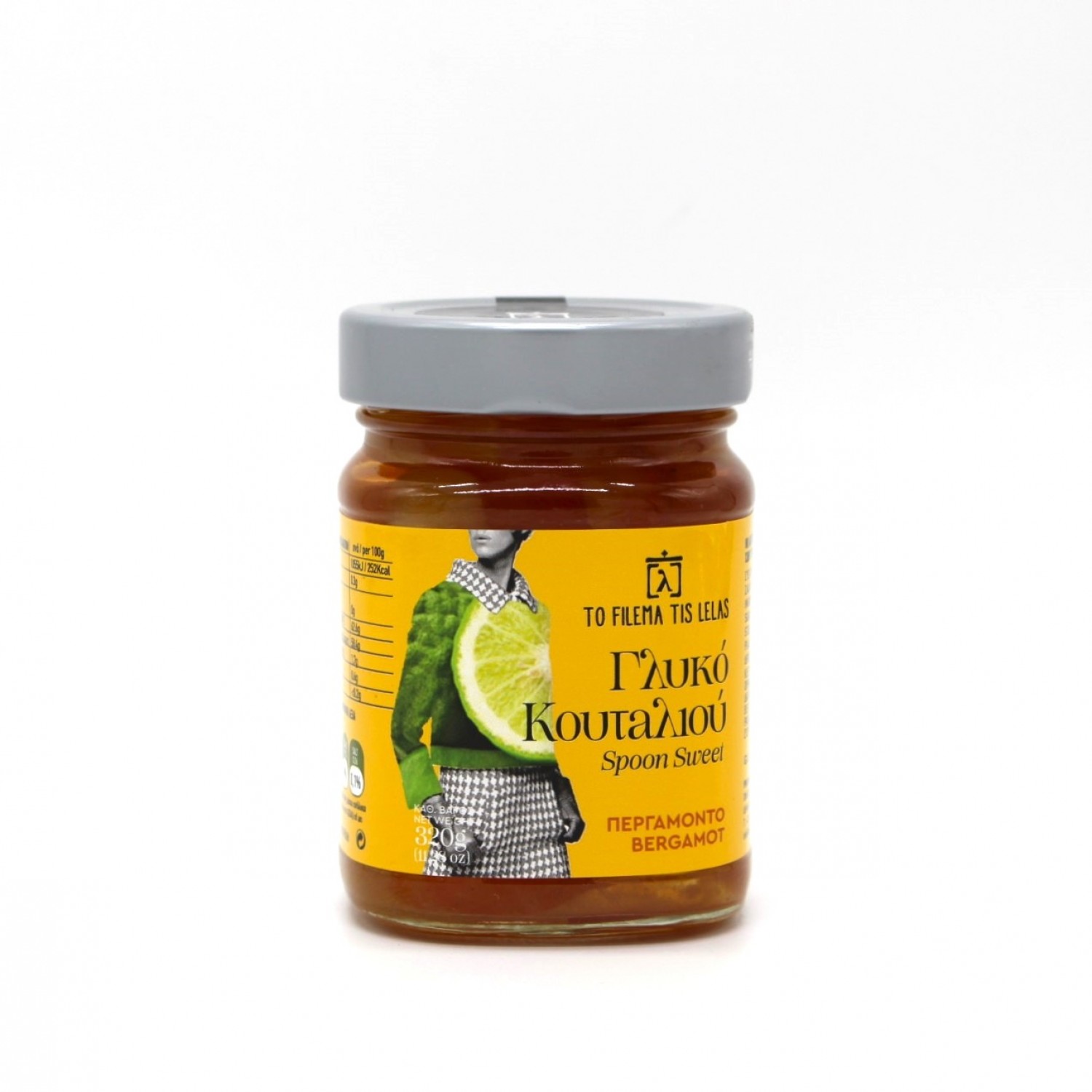ΓΛΥΚΟ ΚΟΥΤΑΛΙΟΥ ΠΕΡΓΑΜΟΝΤΟ 320gr ΤΟ ΦΙΛΕΜΑ ΤΗΣ ΛΕΛΑΣ