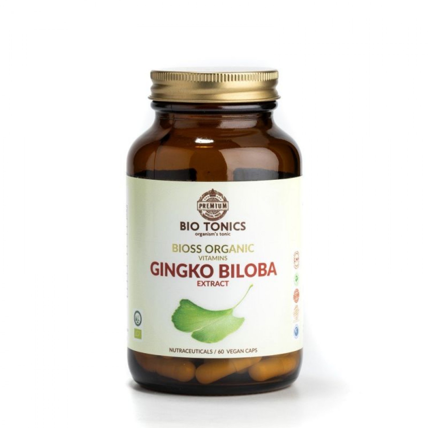 GINGKO BILOBA 120mg 60caps BIO BIOTONICS