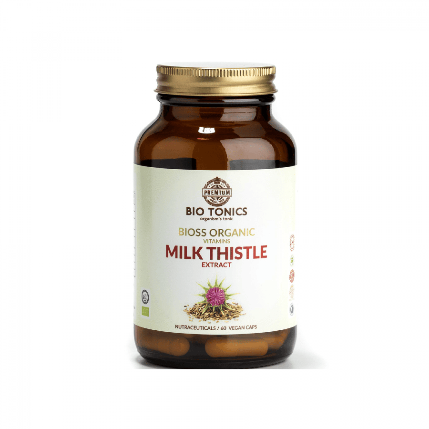 MILK THISTLE 320mg 60caps BIO BIOTONICS 