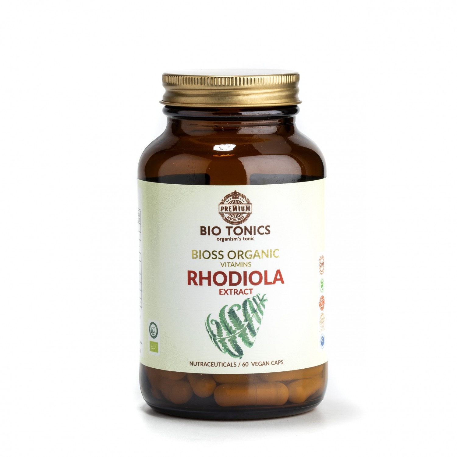 RHODIOLA 300mg 60caps BIO BIOTONICS