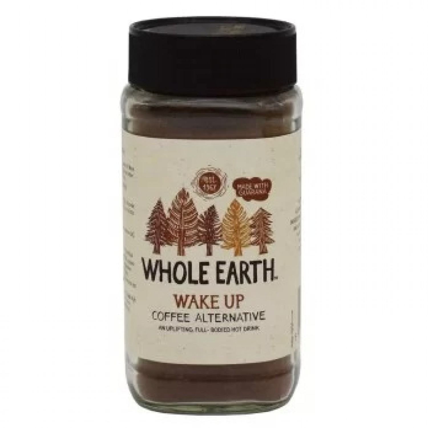 WAKE CUP ΥΠΟΚΑΤΑΣΤΑΤΟ ΚΑΦΕ ΜΕ ΓΚΟΥΑΡΑΝΑ 125gr WHOLE EARTH