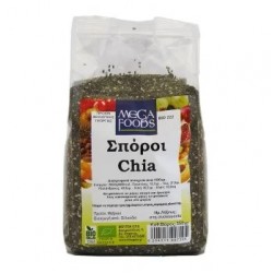 ΣΠΟΡΟΙ CHIA  350gr ΒΙΟ MEGAFOODS