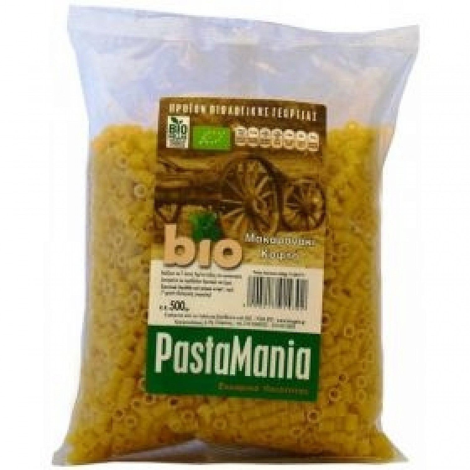 ΜΑΚΑΡΟΝΑΚΙ ΚΟΦΤΟ 500gr BIO PASTAMANIA