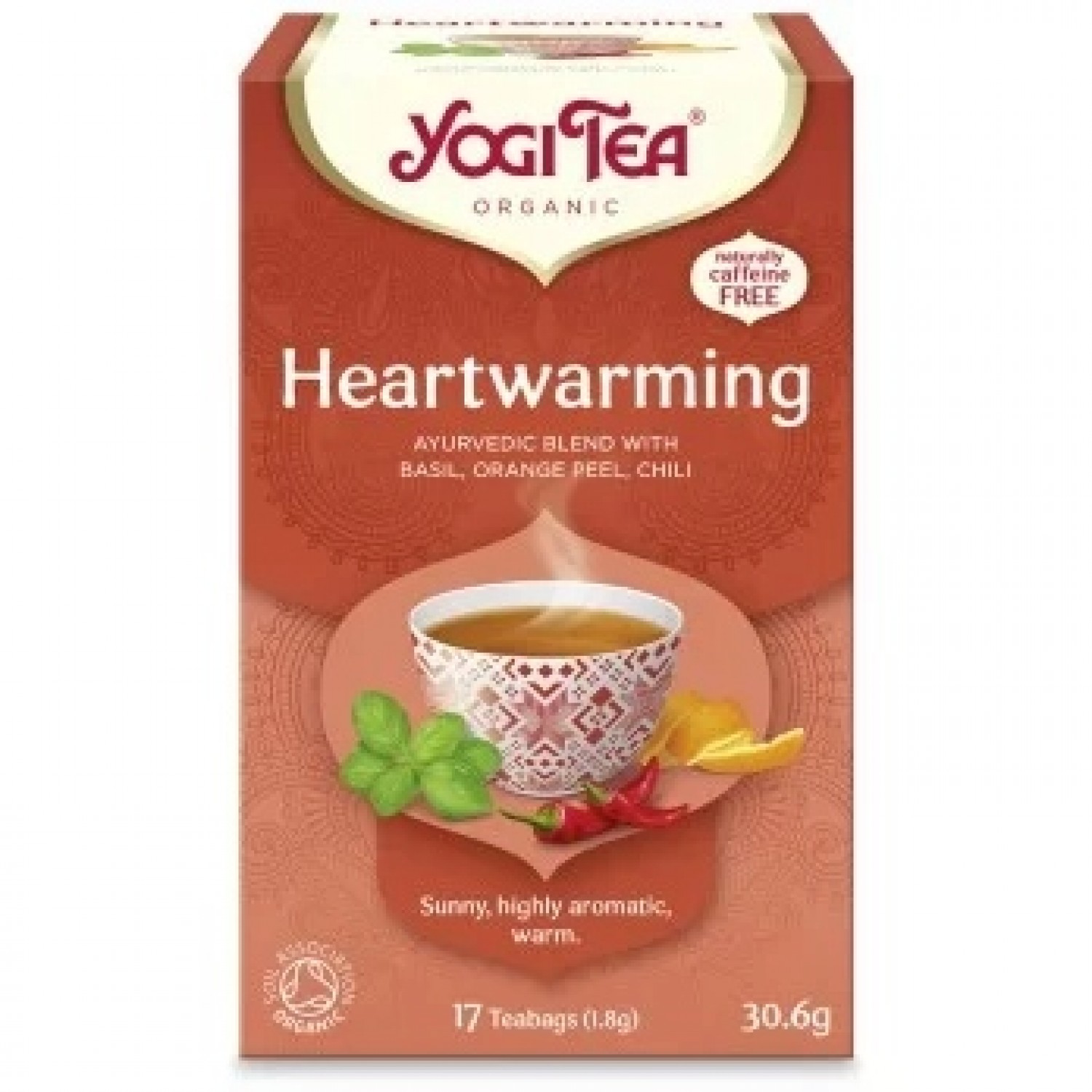 YOGI TEA HEARTWARMING 17φακ X 1.8gr BIO