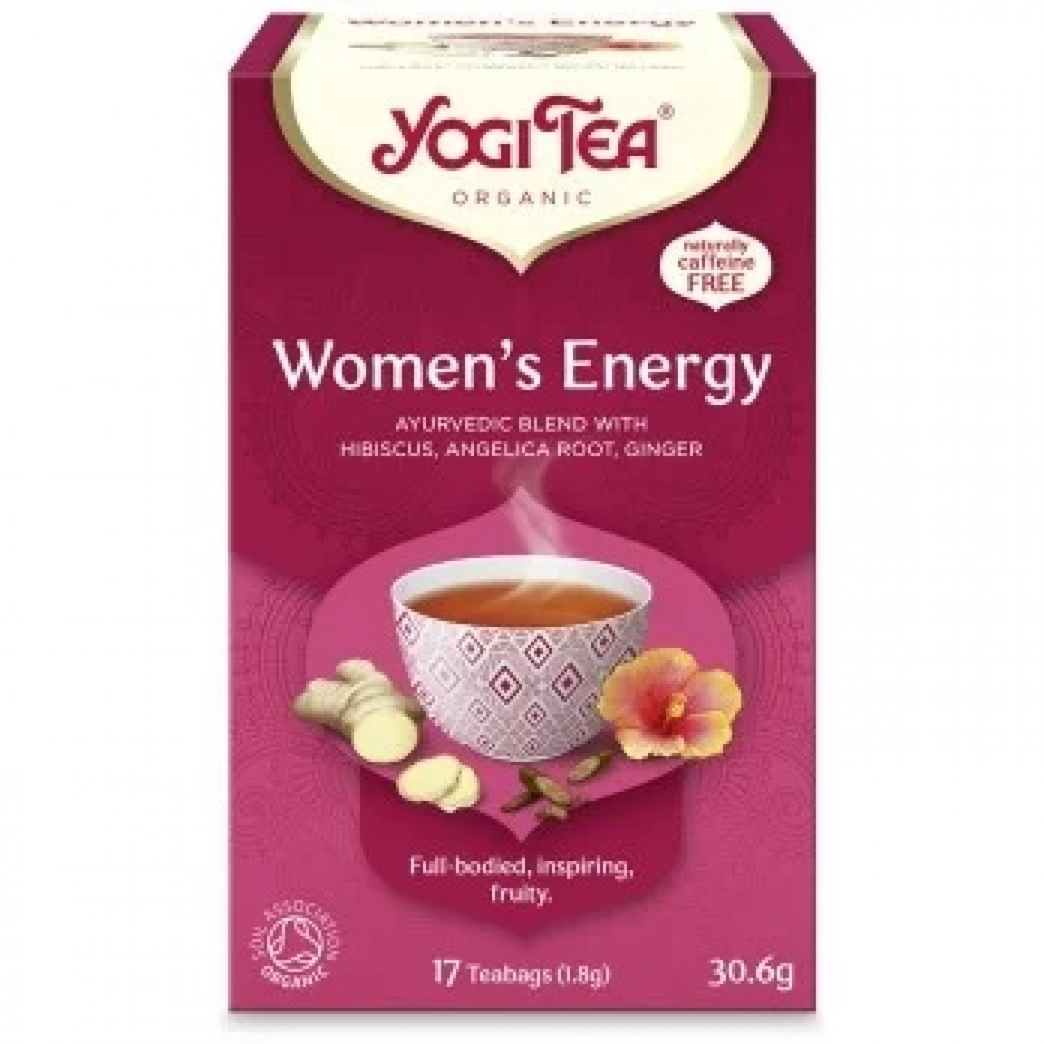 YOGI TEA WOMEN'S ENERGY 17X1.8gr BIO