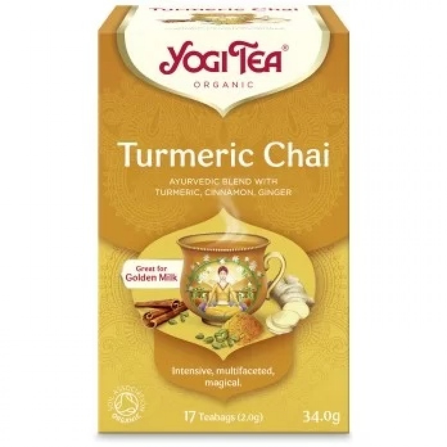 YOGI TEA TURMERIC CHAI 17φακ X 2gr BIO