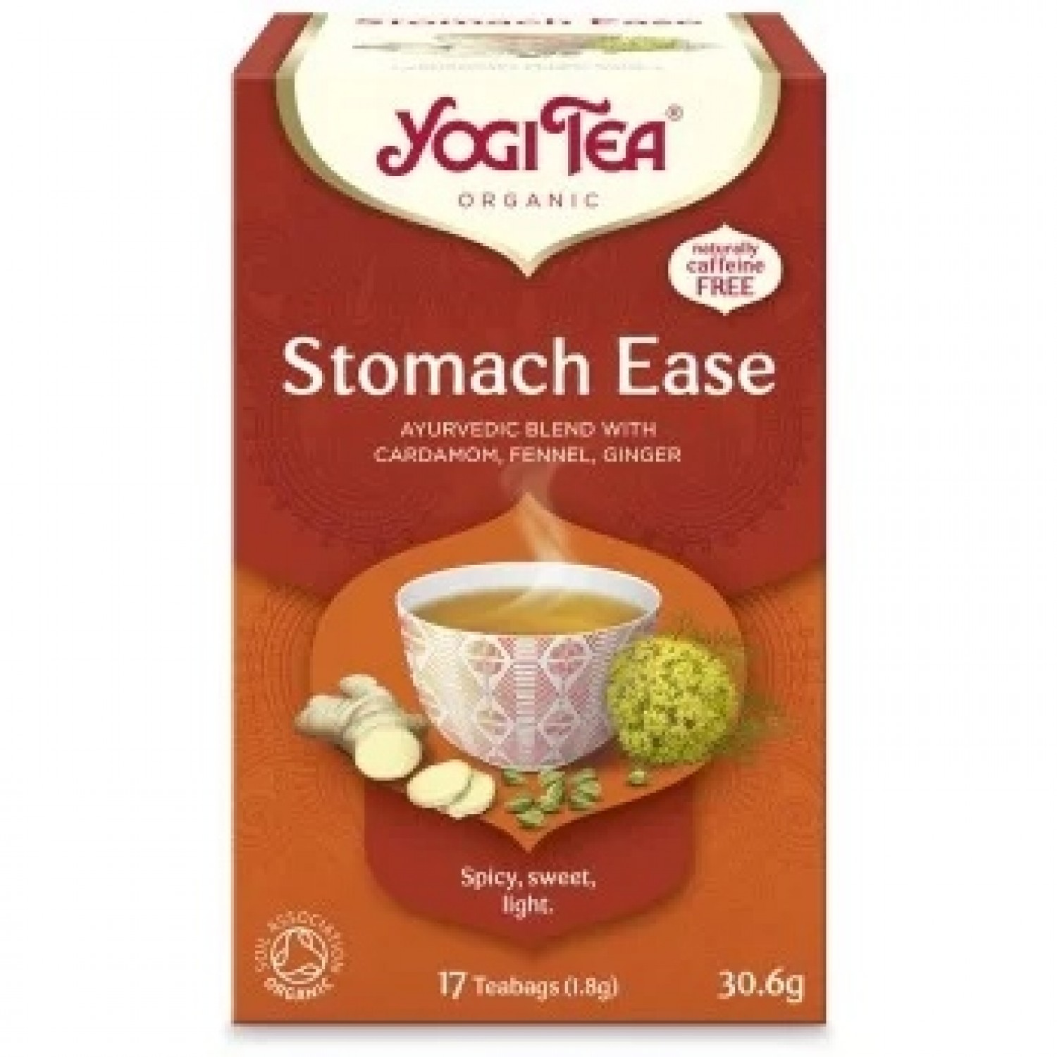 YOGI TEA STOMACH EASE 17φακ X 1.8gr BIO