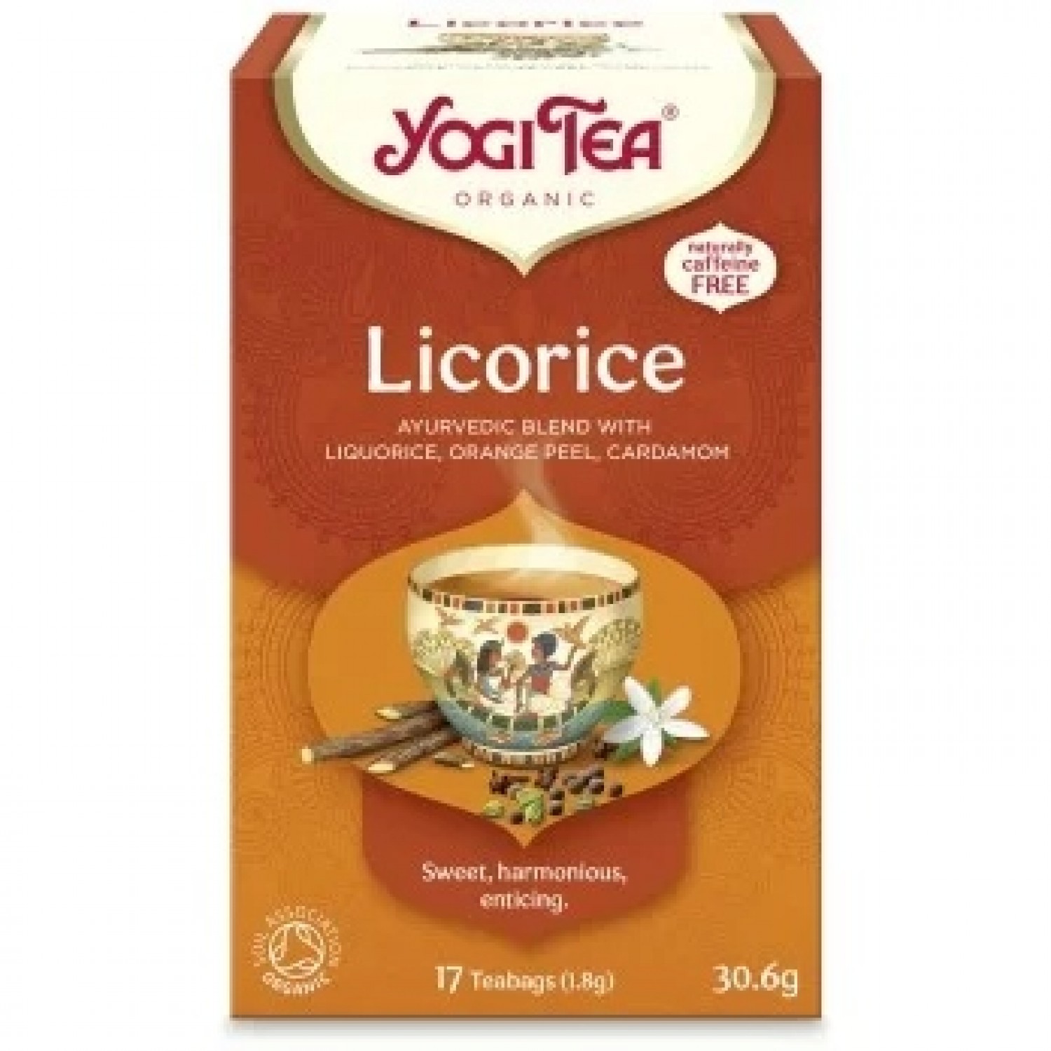 YOGI TEA LICORICE 17φακ Χ 1,8gr BIO