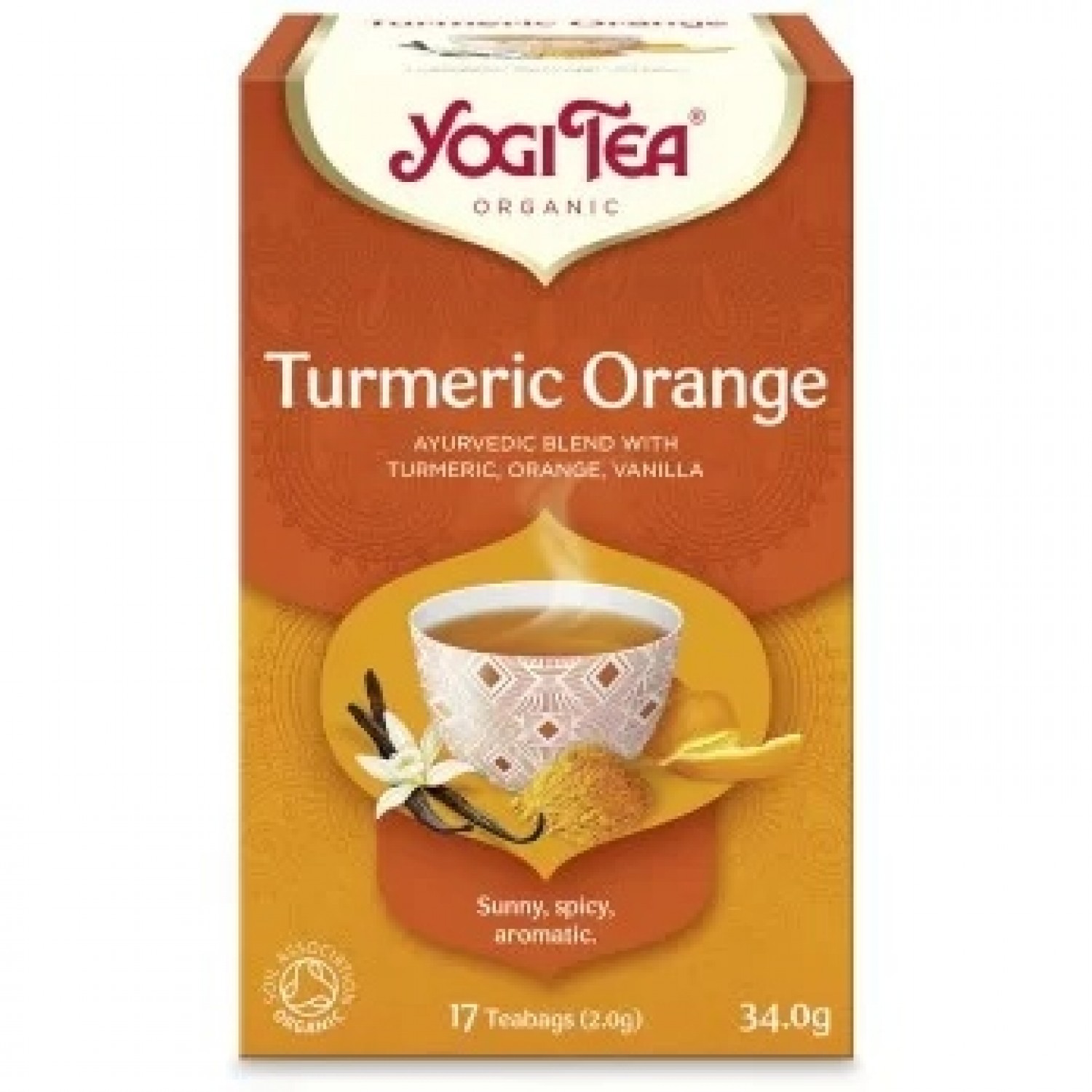 YOGI TEA TURMERIC ORANGE 17φακ Χ 2gr BIO