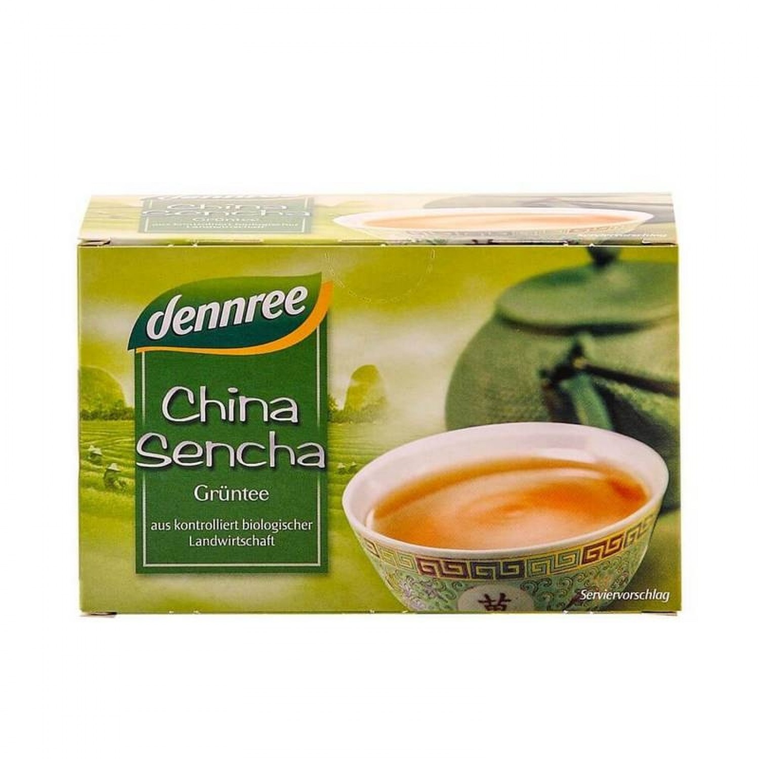 ΤΣΑΙ ΠΡΑΣΙΝΟ SENCHA 20φακ Χ 1,5gr BIO DENNREE