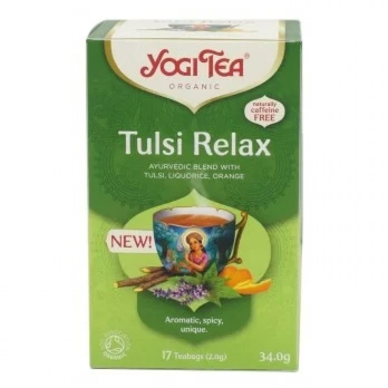 YOGI TEA TULSI RELAX 17φακ Χ 2gr BIO