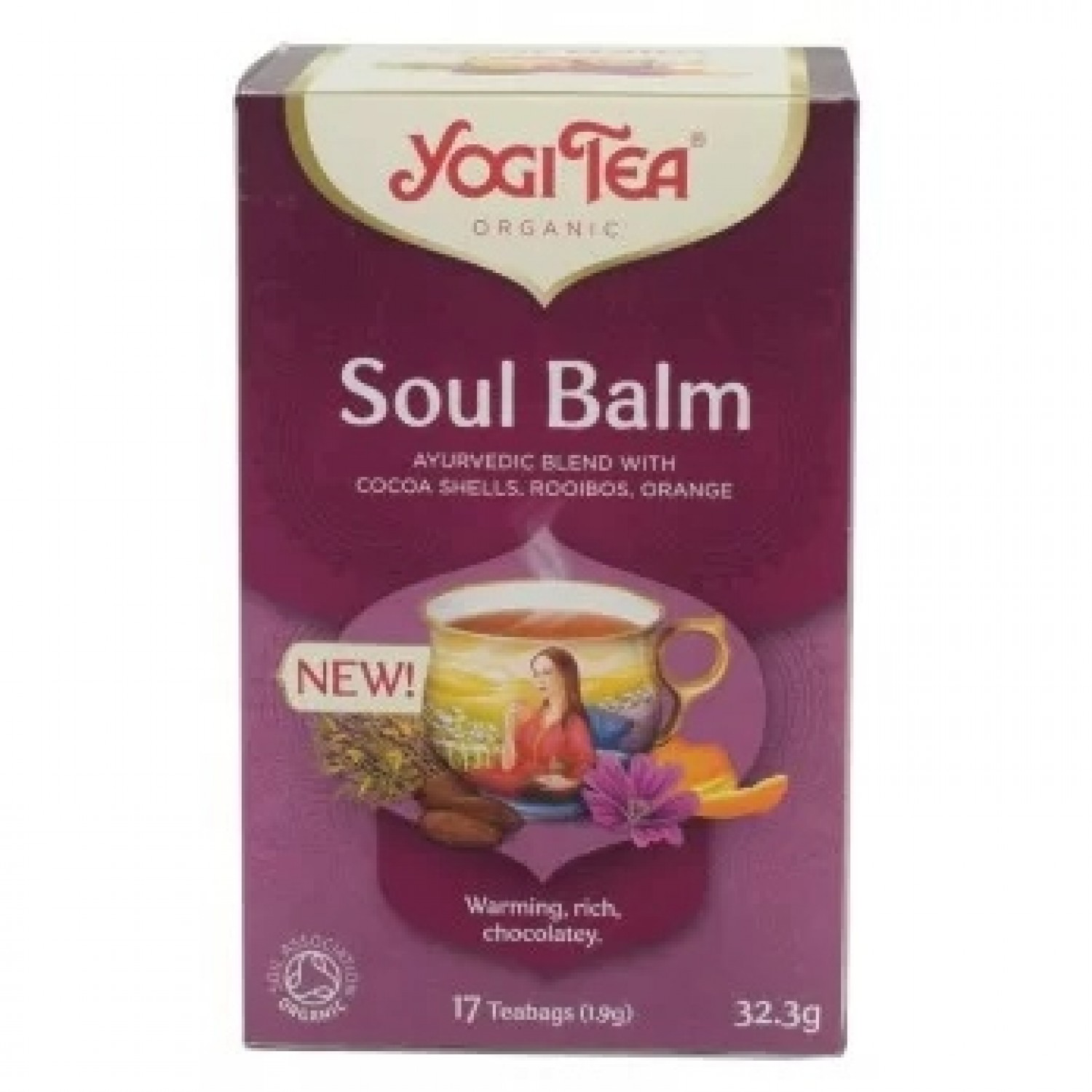 YOGI TEA SOUL BALM 17φακ Χ 1,9gr BIO