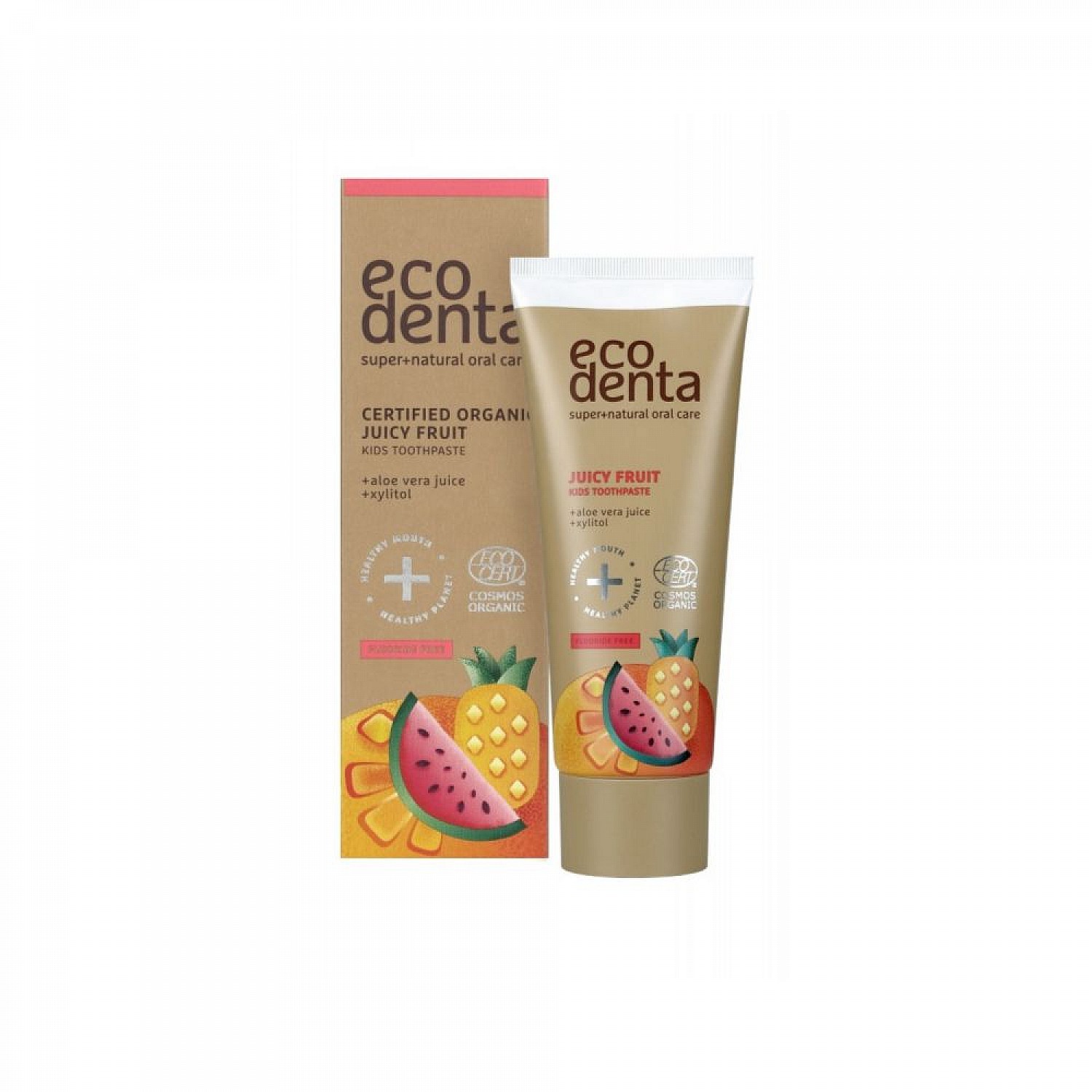 ΟΔΟΝΤΟΚΡΕΜΑ ΠΑΙΔΙΚΗ ΜΕ ΦΡΟΥΤΑ 75ml BIO ECO DENTA