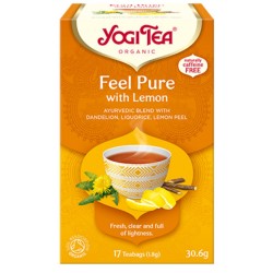 YOGI TEA FEEL PURE LEMON (DETOX) 17φακ Χ 1.8gr BIO