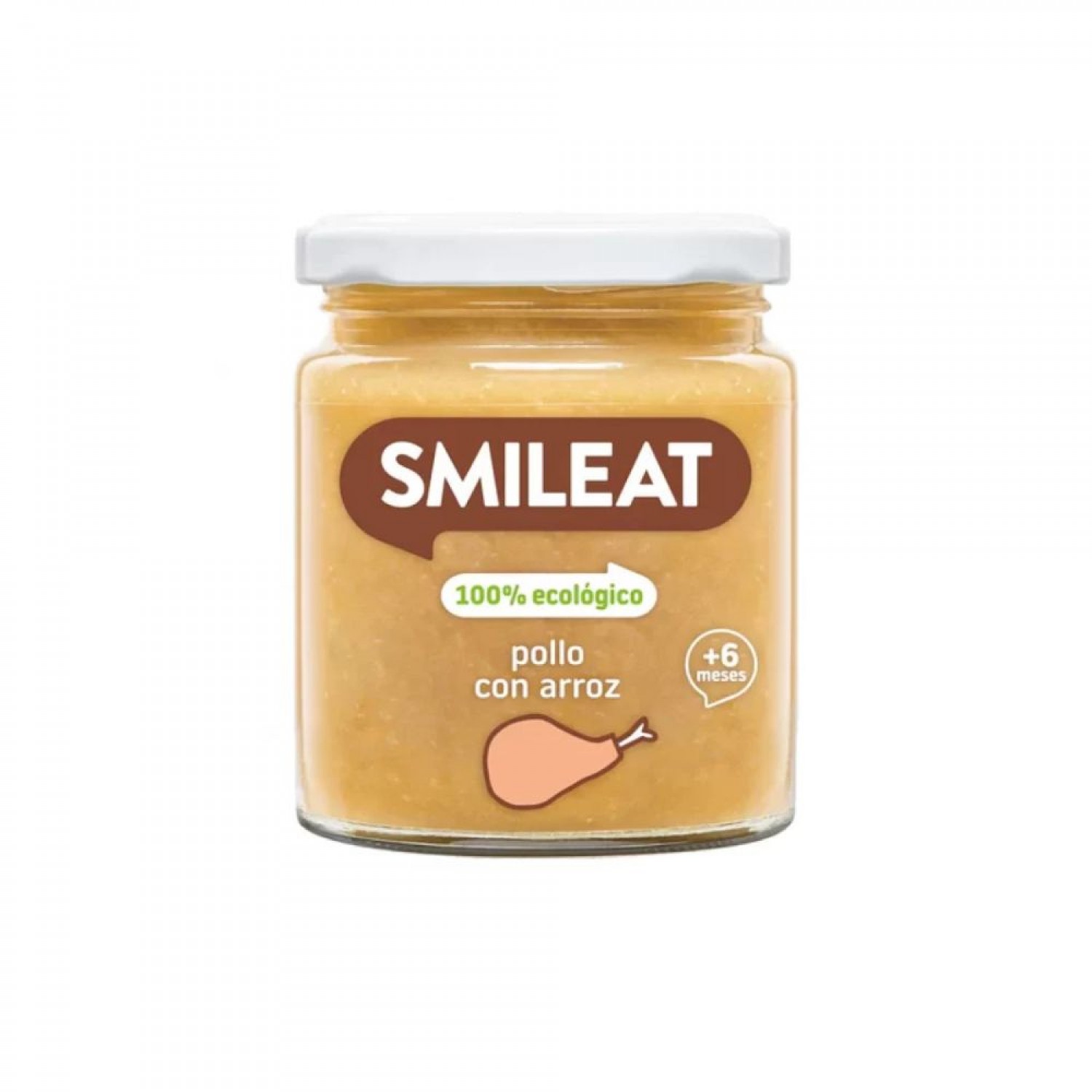 ΒΡΕΦΙΚΟ ΓΕΥΜΑ ΜΕ ΡΥΖΙ ΚΑΙ ΚΟΤΟΠΟΥΛΟ 230g BIO SMILEAT ΧΩΡΙΣ ΓΛΟΥΤΕΝΗ