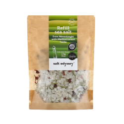 REFILL ΜΕ ΑΛΑΤΙ-ΣΚΟΡΔΟ ΚΑΙ ΒΑΣΙΛΙΚΟ 200gr