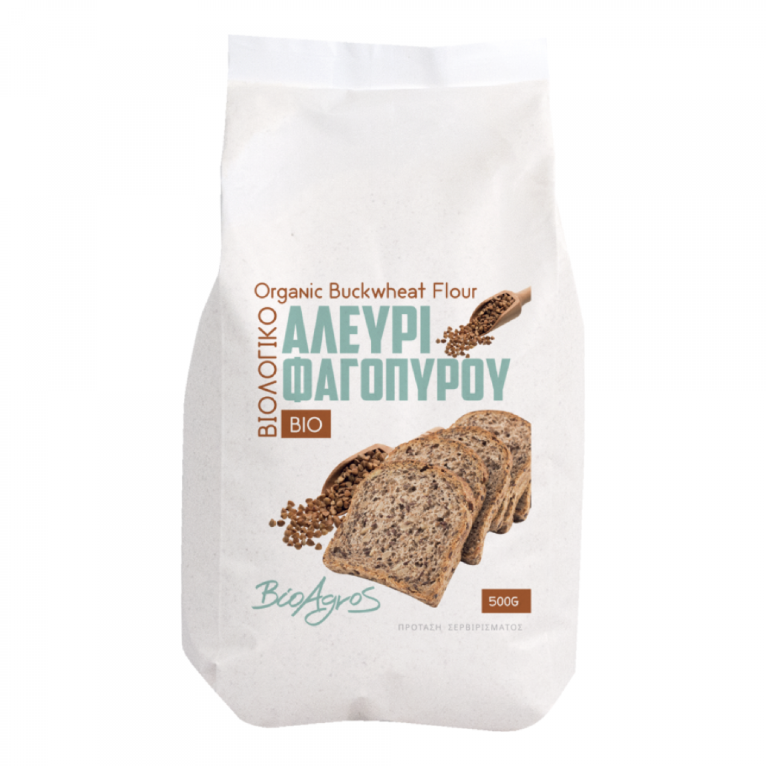 ΑΛΕΥΡΙ ΦΑΓΟΠΥΡΟΥ 500gr ΒΙΟΑΓΡΟΣ Ε7