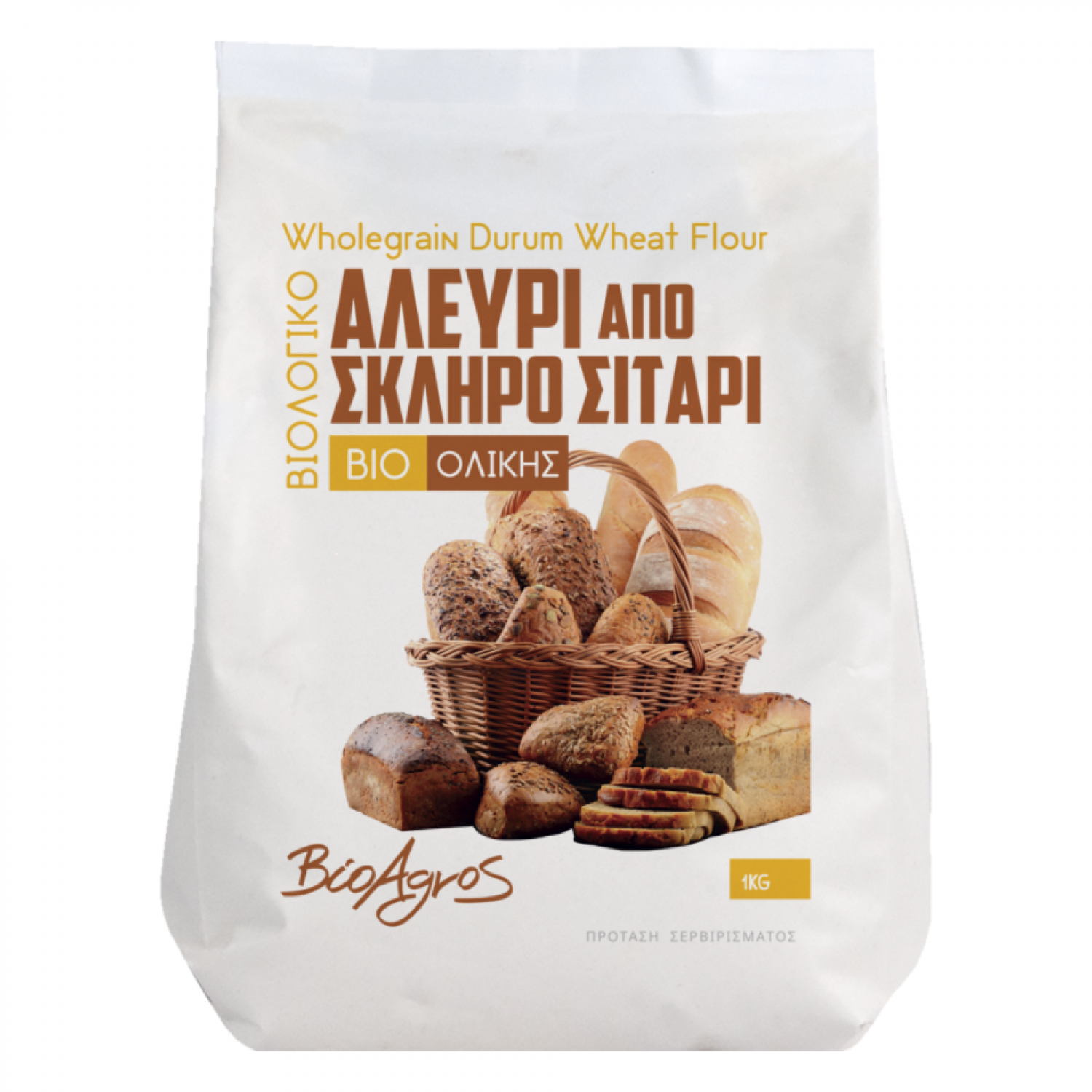 ΑΛΕΥΡΙ ΟΛΙΚΗΣ ΣΚΛΗΡΟ ΣΙΤΑΡΙ 1Κg ΒΙΟΑΓΡΟΣ
