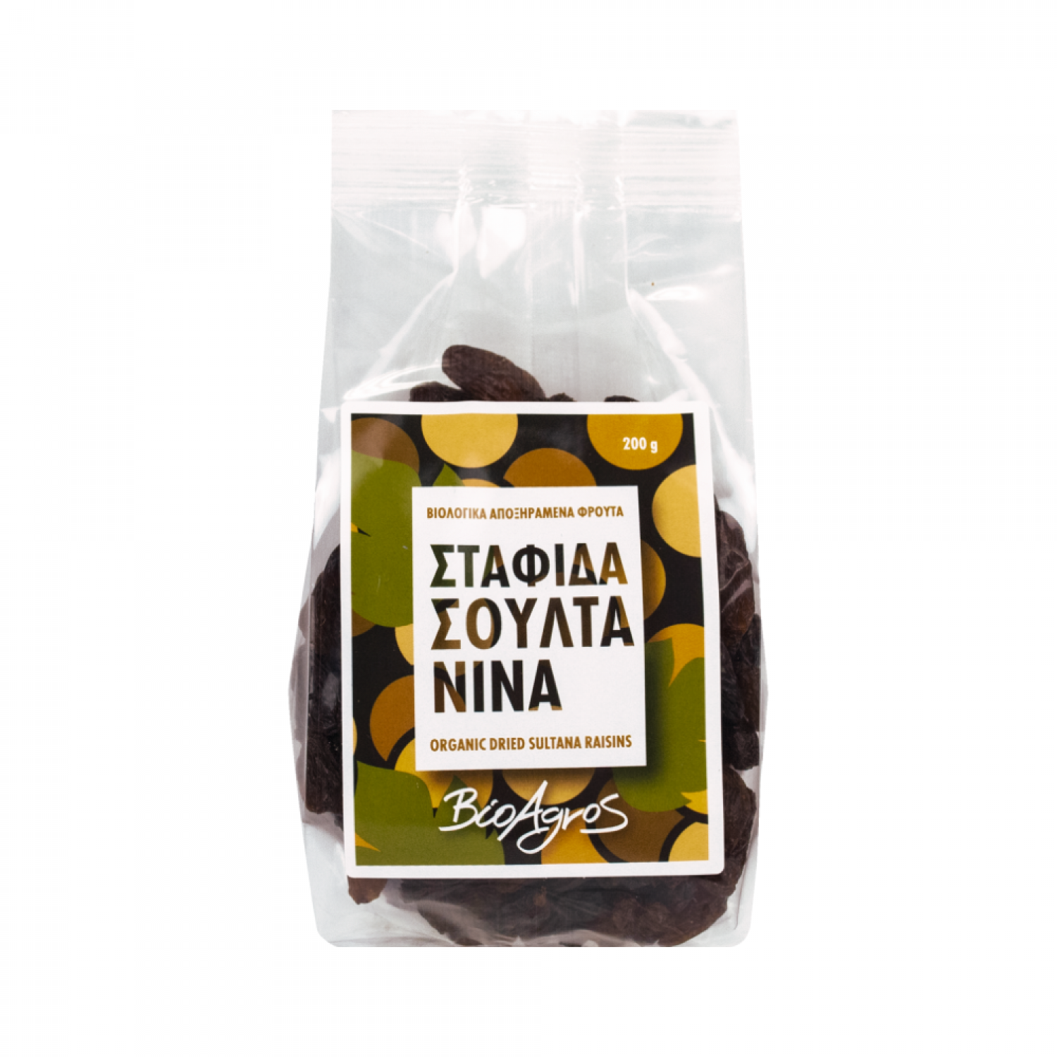 ΣΤΑΦΙΔΑ ΣΟΥΛΤΑΝΙΝΑ 200gr ΒΙΟ ΒΙΟΑΓΡΟΣ Ε7