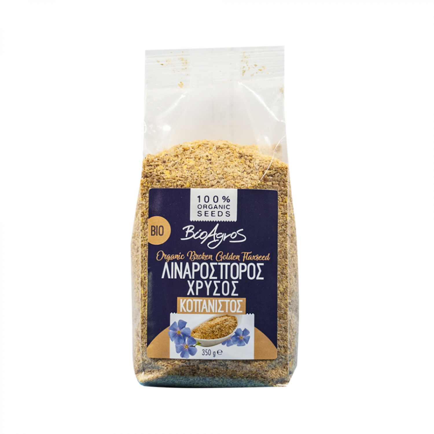 ΛΙΝΑΡΟΣΠΟΡΟΣ ΧΡΥΣΟΣ ΚΟΠΑΝΙΣΤΟΣ 350gr BIO ΒΙΟΑΓΡΟΣ Ε7