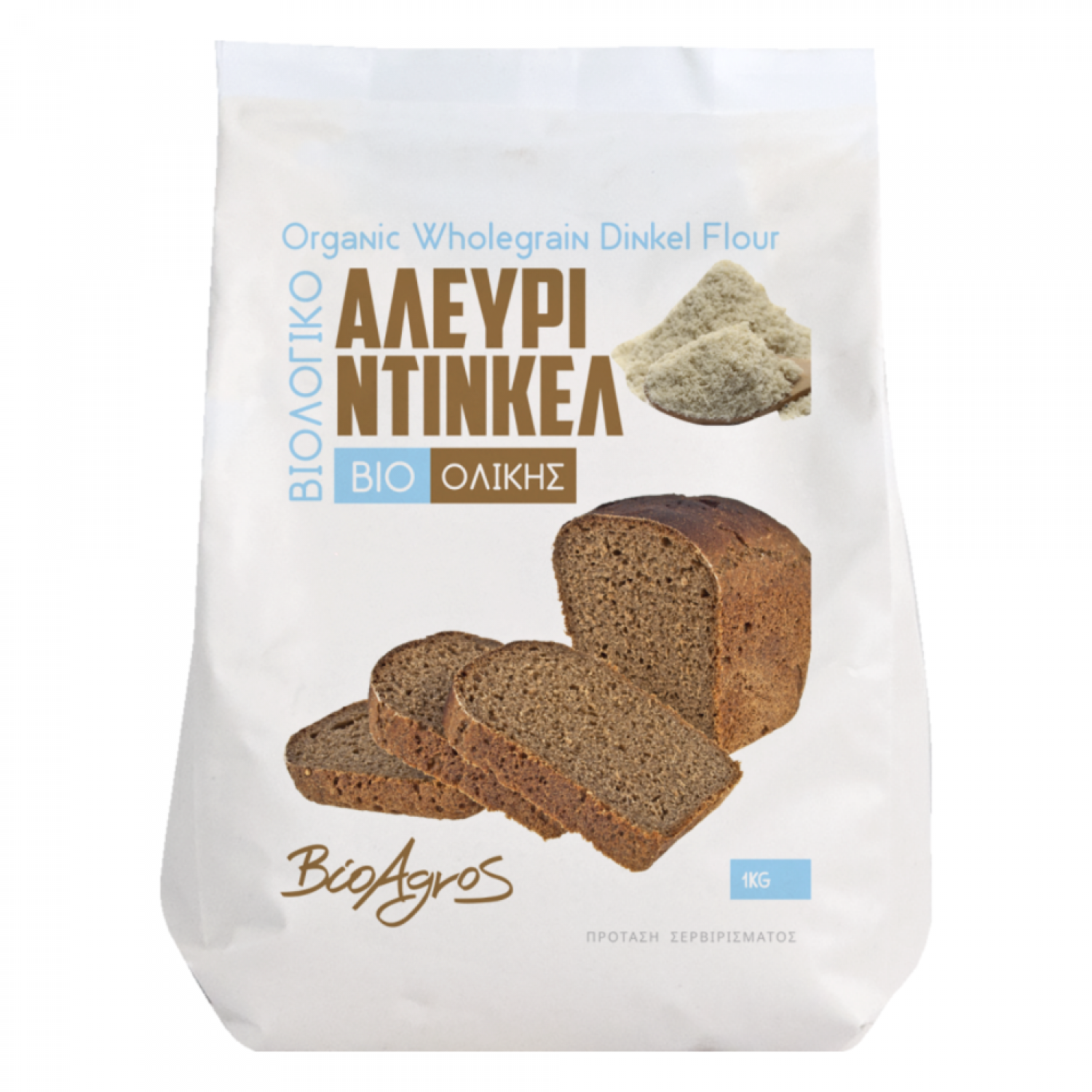 ΑΛΕΥΡΙ ΝΤΙΝΚΕΛ ΟΛΙΚΗΣ 1Kg ΒΙΟ ΒΙΟΑΓΡΟΣ Ε7