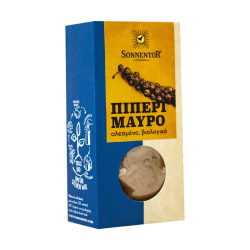 ΠΙΠΕΡΙ ΜΑΥΡΟ ΑΛΕΣΜΕΝΟ 50gr BIO SONNENTOR