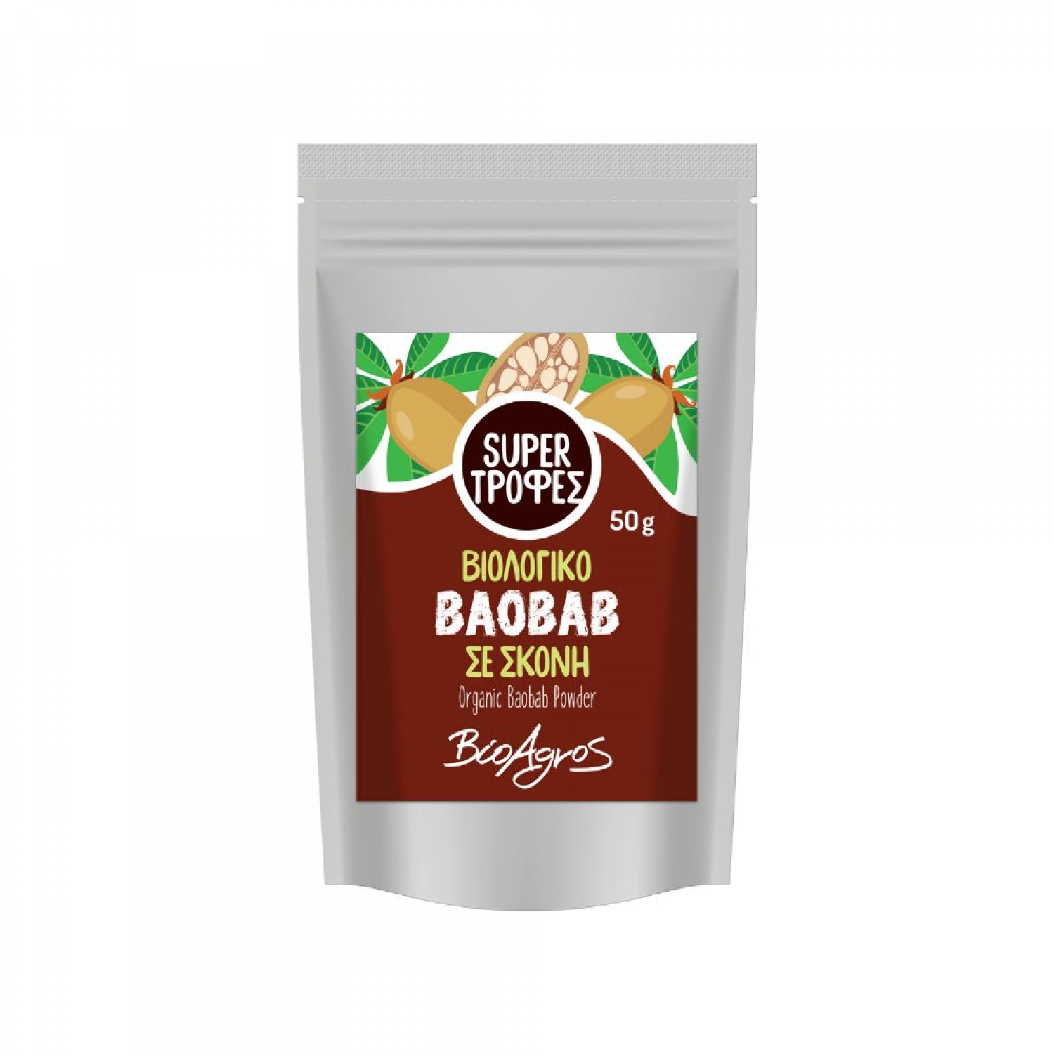 BAOBAB ΣΚΟΝΗ 50gr BIO ΒΙΟΑΓΡΟΣ