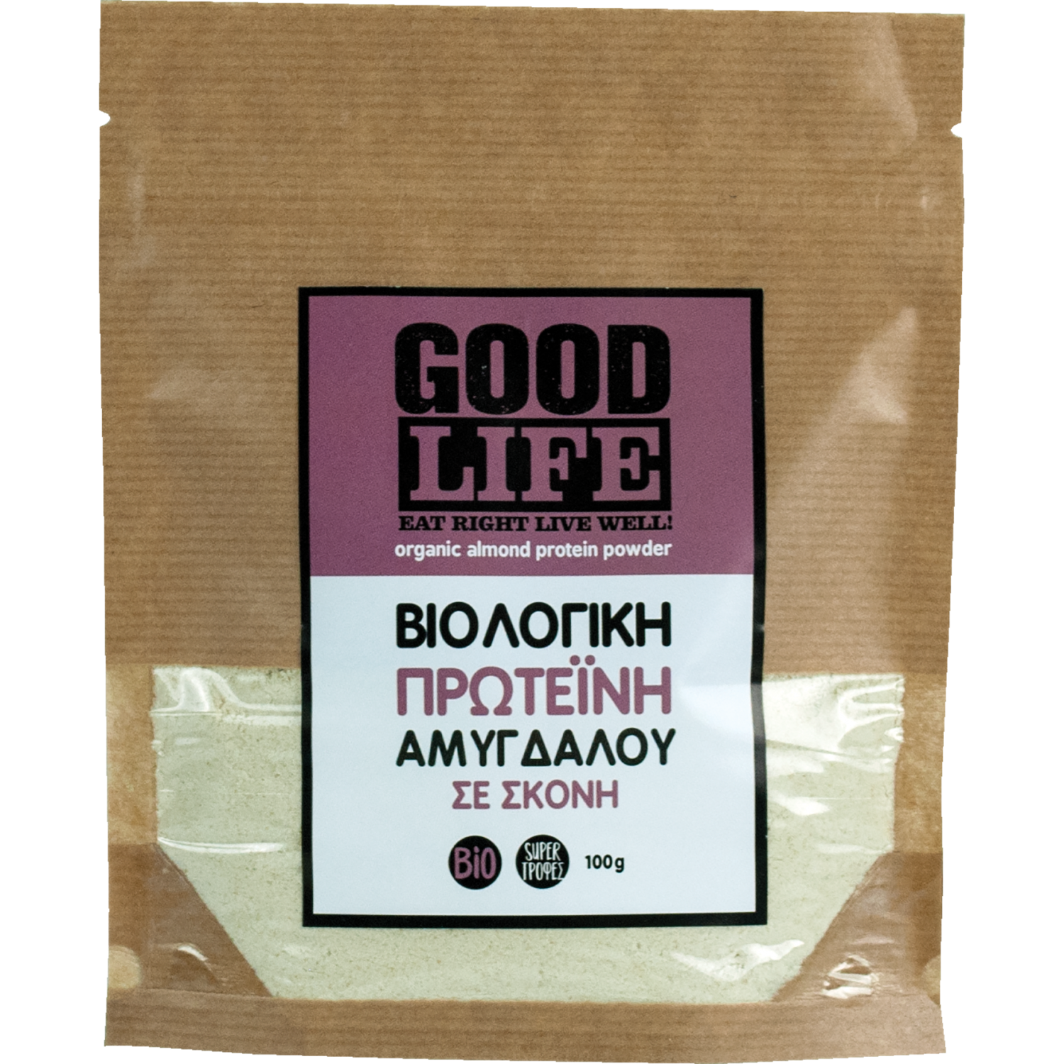 ΠΡΩΤΕΙΝΗ ΑΜΥΓΔΑΛΟΥ 100gr BIO GOOD LIFE