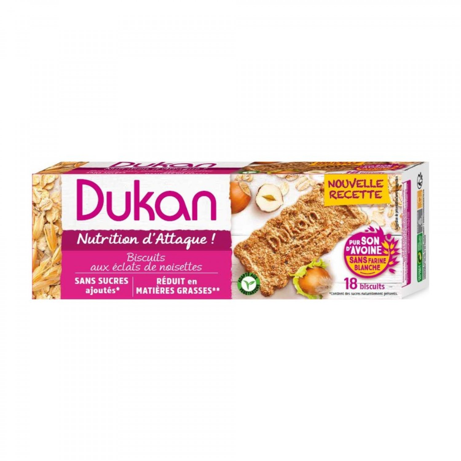 DUKAN ΜΠΙΣΚΟΤΑ ΒΡΩΜΗΣ ΜΕ ΦΟΥΝΤΟΥΚΙ 225gr