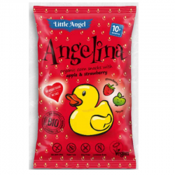 ΓΑΡΙΔΑΚΙ ΠΑΠΑΚΙ ΜΕ ΦΡΑΟΥΛΑ ΚΑΙ ΜΗΛΟ 30gr BIO ANGELINA